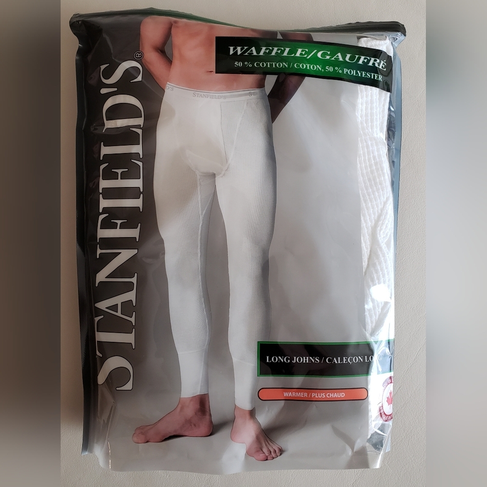 🔥 Stanfield's cotton/poly thermal long underwear - Opened but NEVER used - XL